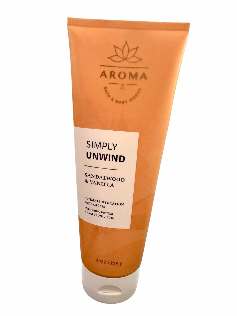 Bath & Body Works 8oz Body Cream - Sandalwood & Vanilla